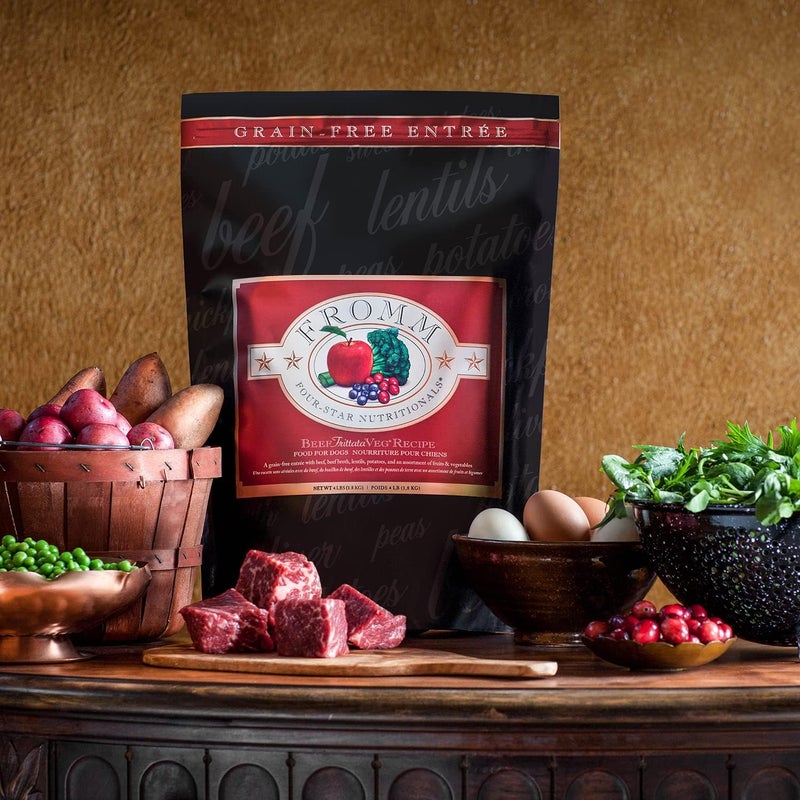 Fromm Four-Star Nutritionals Beef Frittata Veg Dog Food - Premium Dry Dog Food - Beef Recipe - 4 lb - Image 5